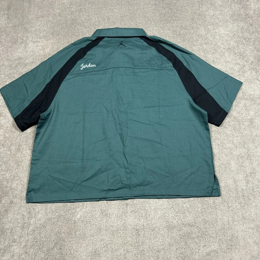 Nike Womens Air Jordan Button-Up Flight Club Shirt Sz. Large NEW FV7092-366